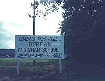 School Sign